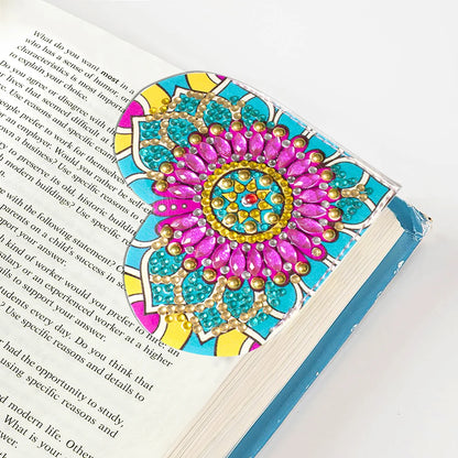 Diamond Painting Bookmark Rhinestones Art Mosaic Book Mark Decoration Book Lovers
