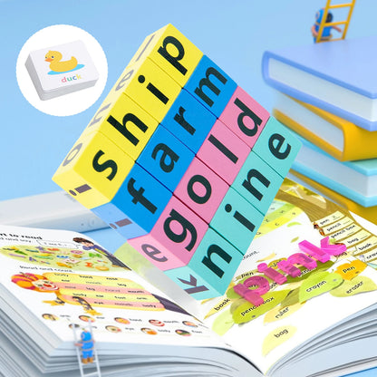 English Words Spelling Playset Montessori Educational Toys .