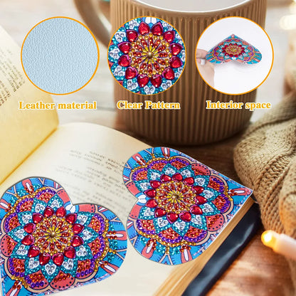Diamond Painting Bookmark Rhinestones Art Mosaic Book Mark Decoration Book Lovers