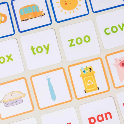 Wooden Puzzles Educational Montessori Toys 52pcs English Alphabet Spelling Word Games