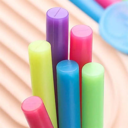 Luminous Big Seal Wax Sticks 5 Colors Glitter Sealing Wax Sticks Glow In The Dark