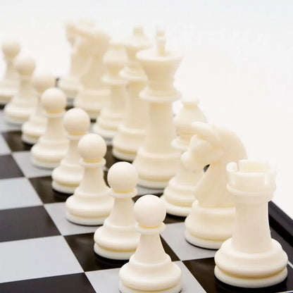 Folding Magnetic Chess Board for Adults/ Kids/ Beginners.